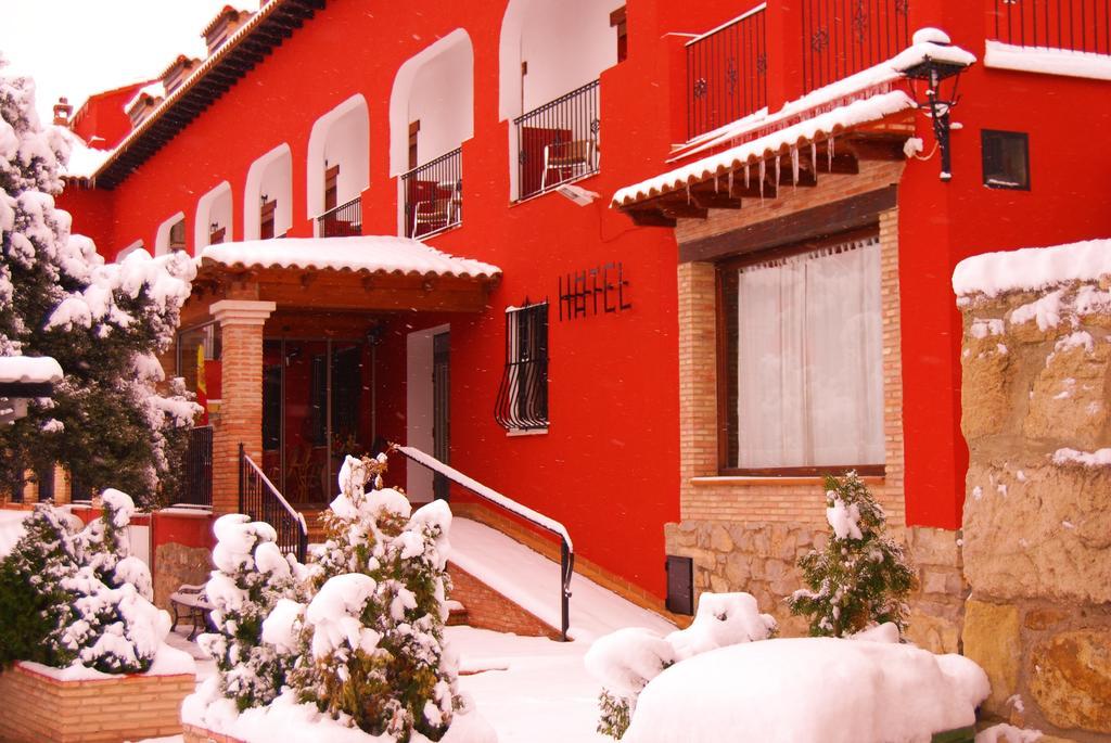 Hotel La Rueda Mora de Rubielos Exterior foto